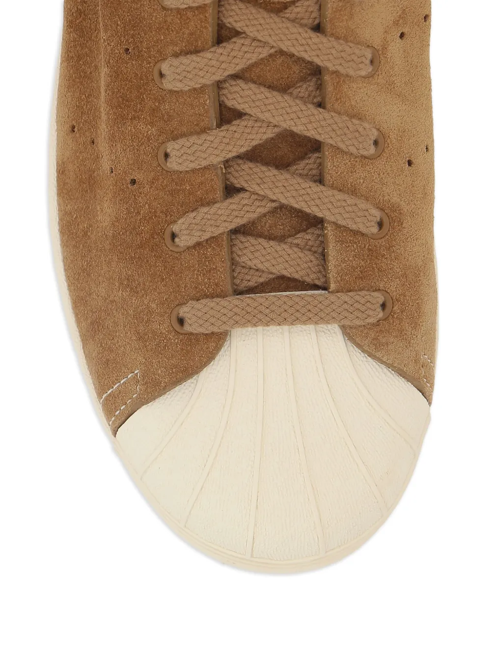adidas suede high-top sneakers Brown