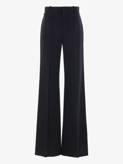 Chloé pantalon à design plissé