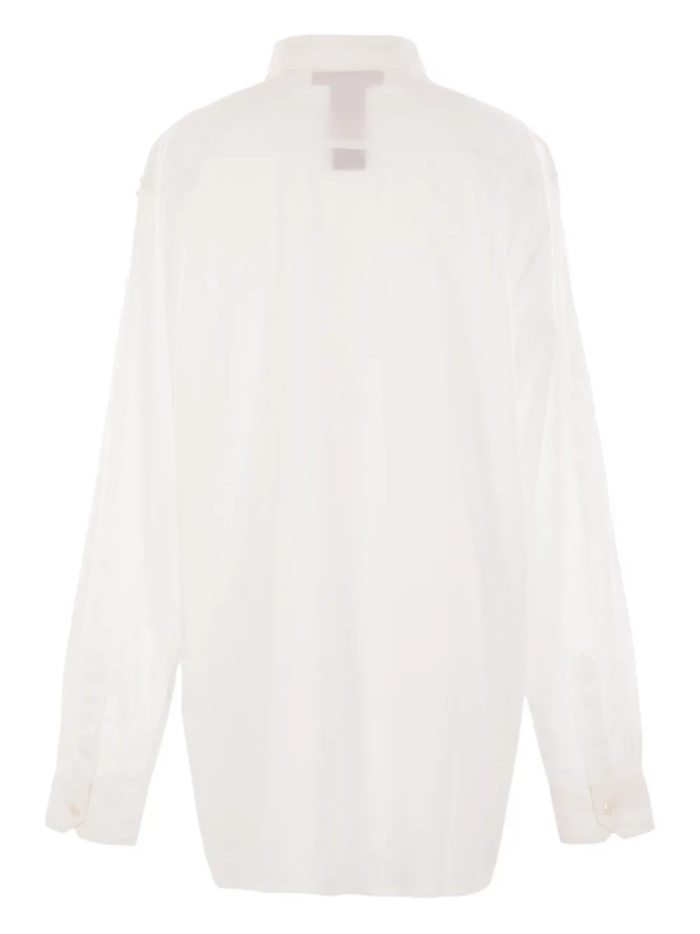 Maria Calderara Blouse met verfraaid detail Wit