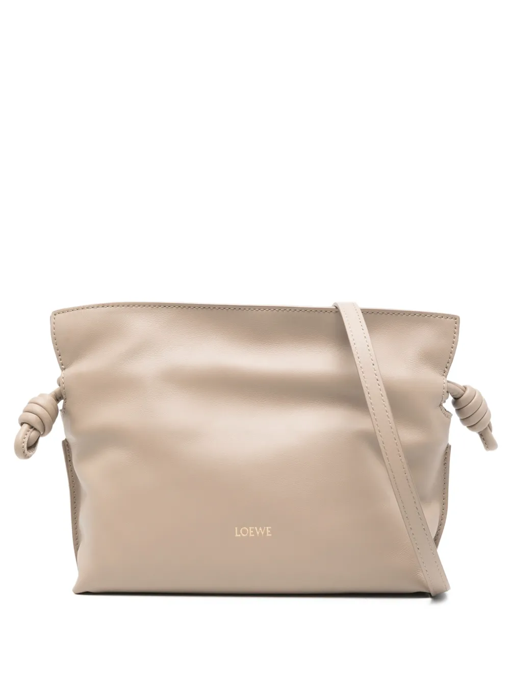 LOEWE Flamenco leather mini bag - ニュートラル LOEWE Flamenco leather mini bag - ニュートラル