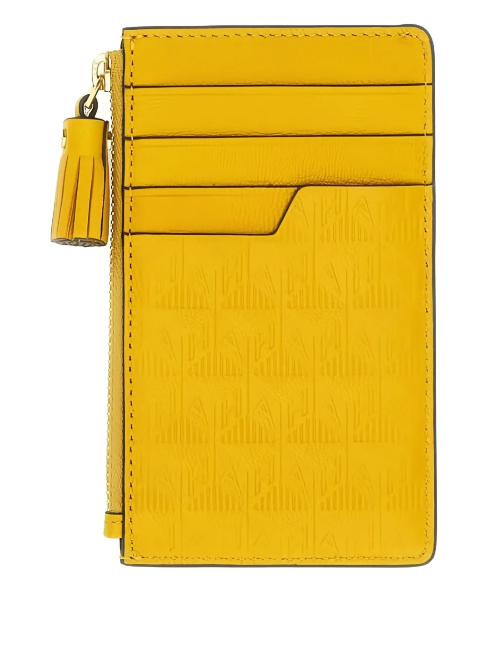 Anya Hindmarch x Kellog's Coco Pops zip-around cardholder - Geel