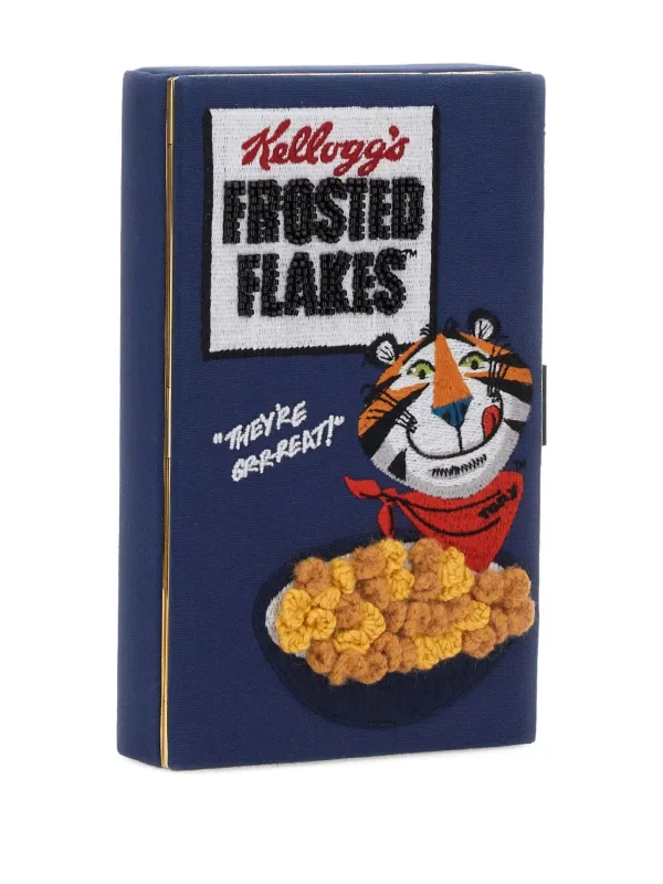 関税送料込★Anya Hindmarch☆FROSTED FLAKES クラッチバッグ Anya Brands Frosted Flakes Clutch | Anya Hindmarch US