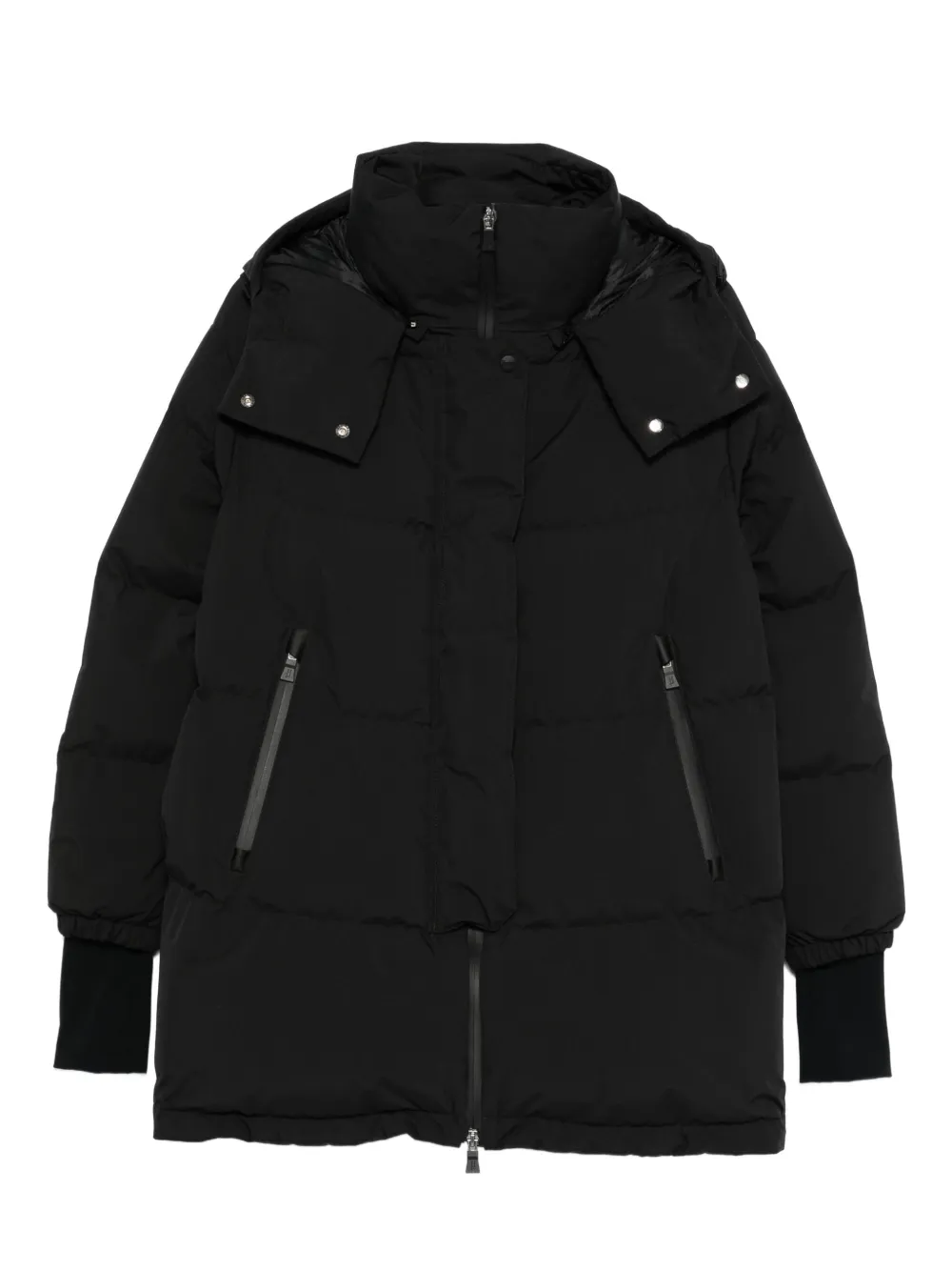 Herno hooded puffer coat Zwart