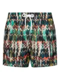 Missoni zigzag-print swim shorts - Green