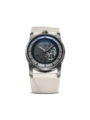 Fob Paris R413 Skeleton 41mm | Silver | FARFETCH AZ