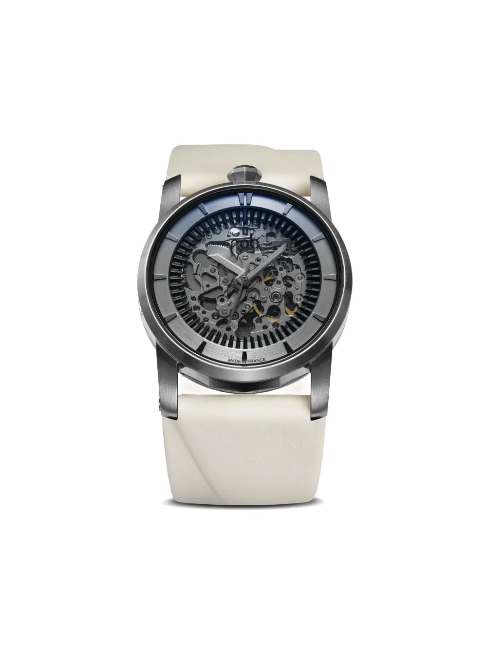 Fob Paris R413 Silver Skeleton 41mm - シルバートーン Fob Paris R413 Silver Skeleton 41mm - シルバートーン