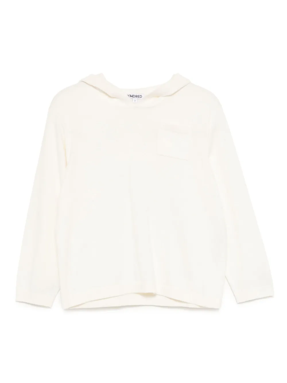 KINDRED Gebreide hoodie Beige