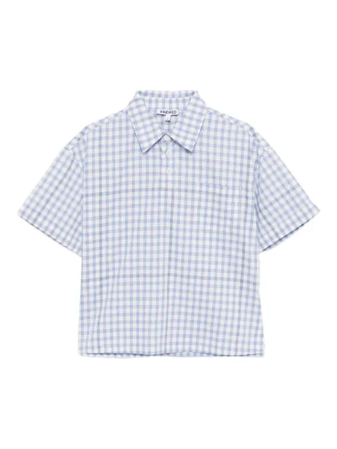 KINDRED gingham check pattern shirt