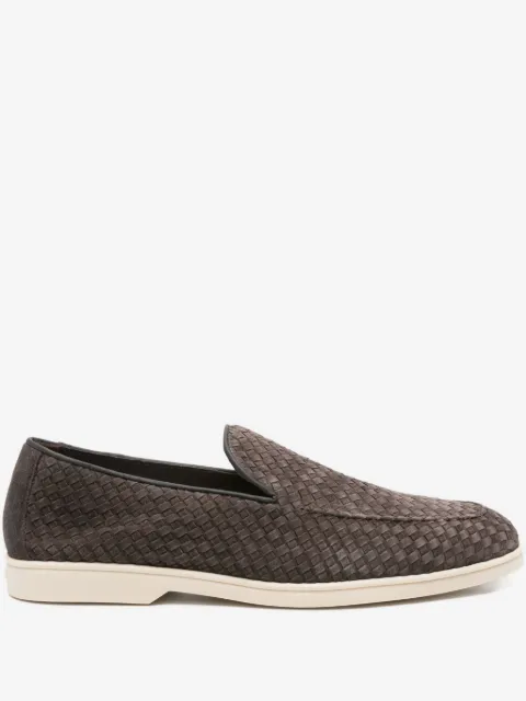 Doucal's mocasines con diseño entretejido