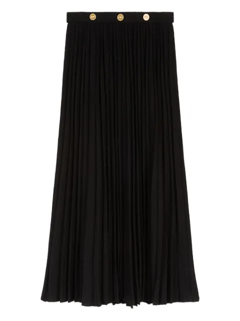Ports 1961 プリーツ マキシスカート