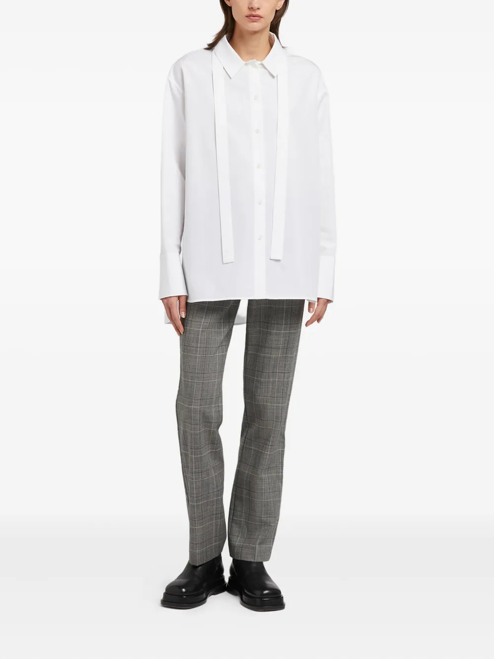 Ports 1961 Blouse met strikdetail Wit