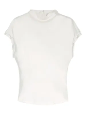 Sacai プリーツ Tシャツ | ホワイト | FARFETCH JP