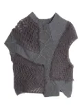 Ports 1961 patchwork-design sweater - Grey