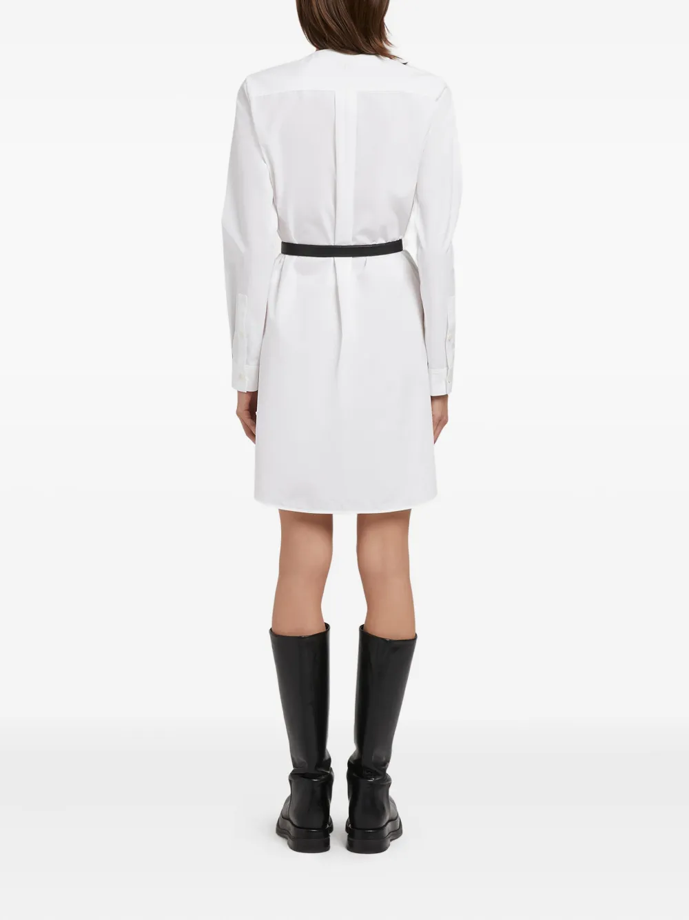 Ports 1961 Linnen mini-jurk Wit