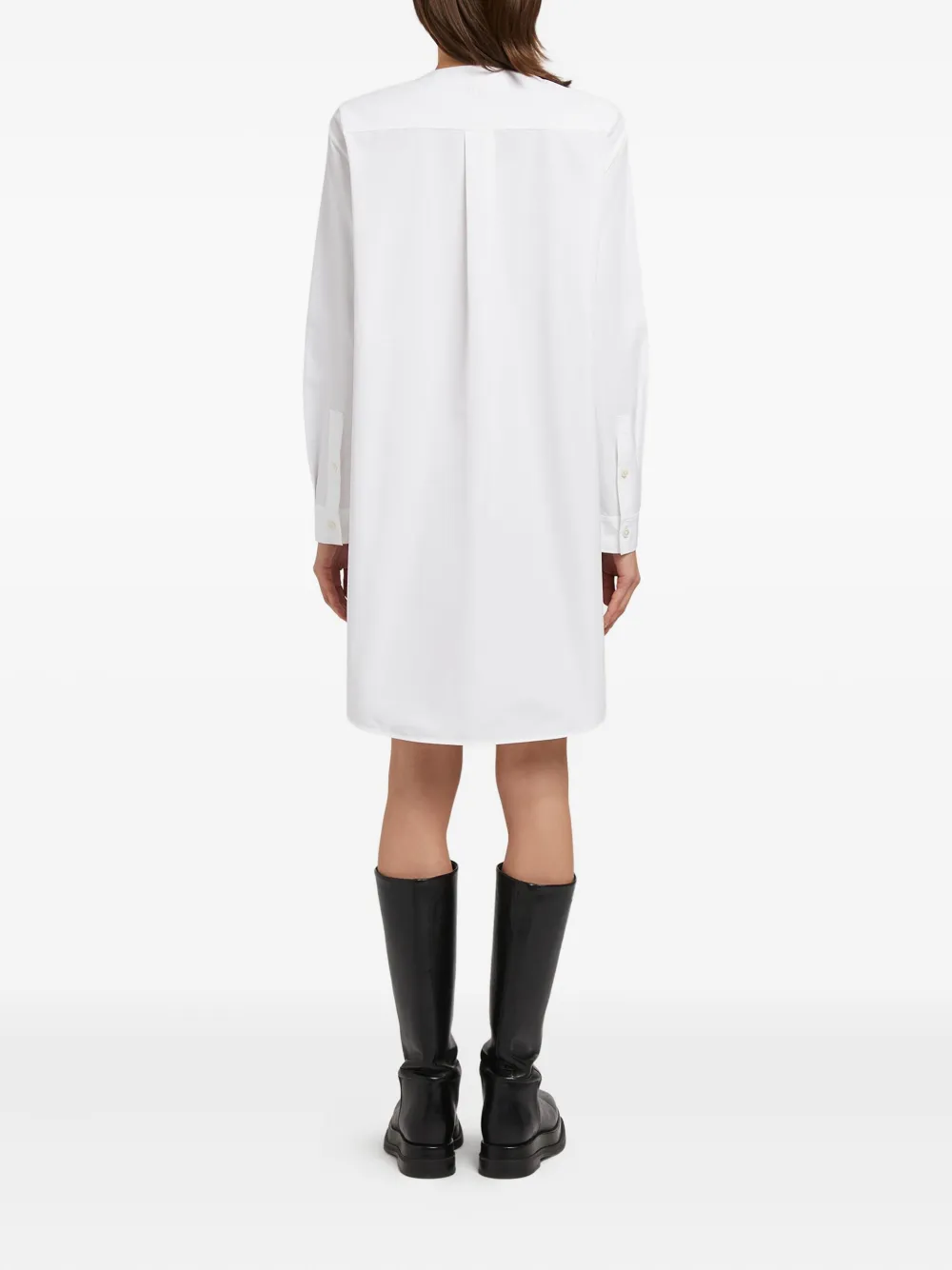 Ports 1961 Linnen mini-jurk Wit
