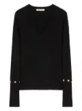 Ports 1961 V-neck sweater - Black