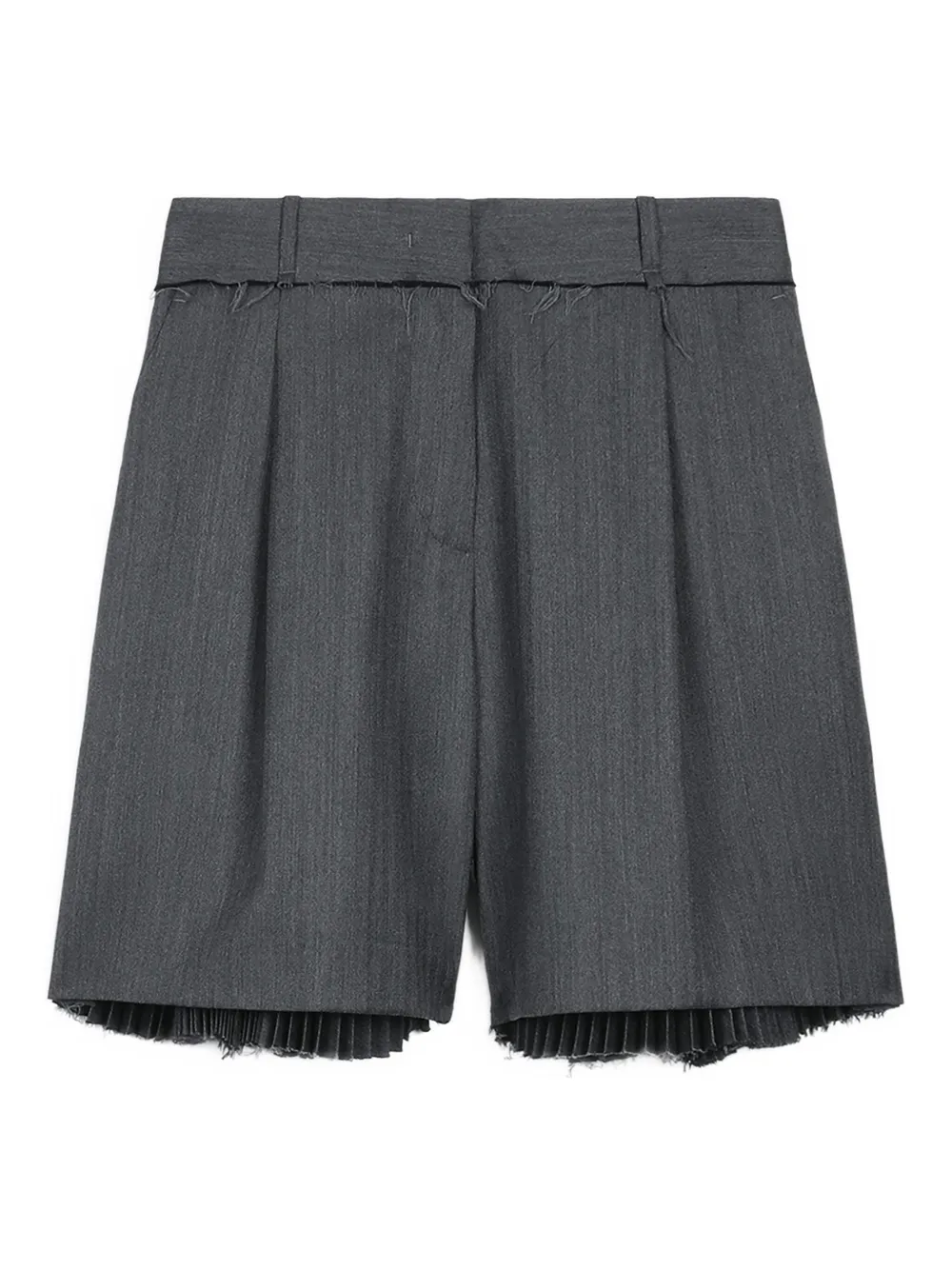 Ports 1961 pleated shorts Grijs