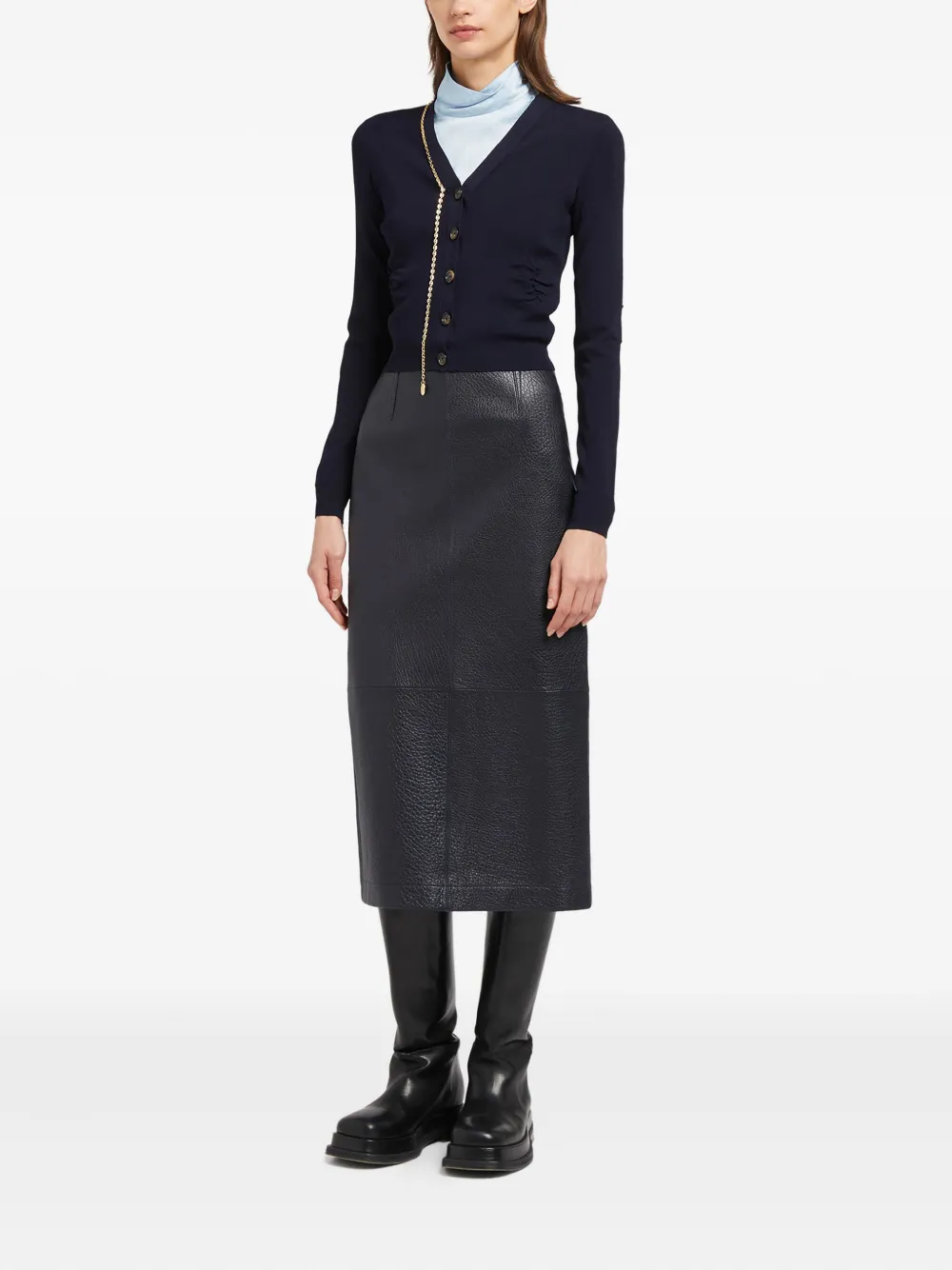 Ports 1961 chain-detail buttoned cardigan | Cardigans | Image 2