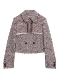Ports 1961 textured cropped jacket