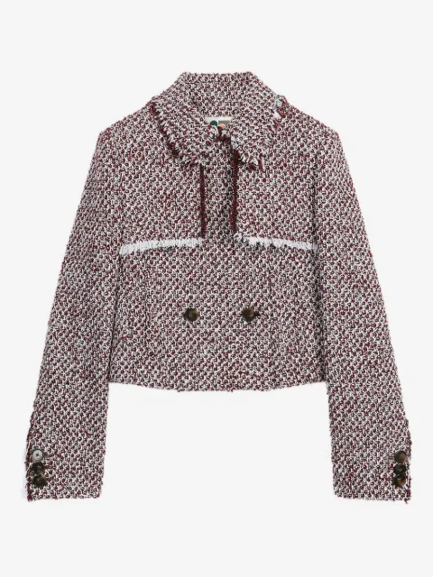 Ports 1961 textured cropped jacket