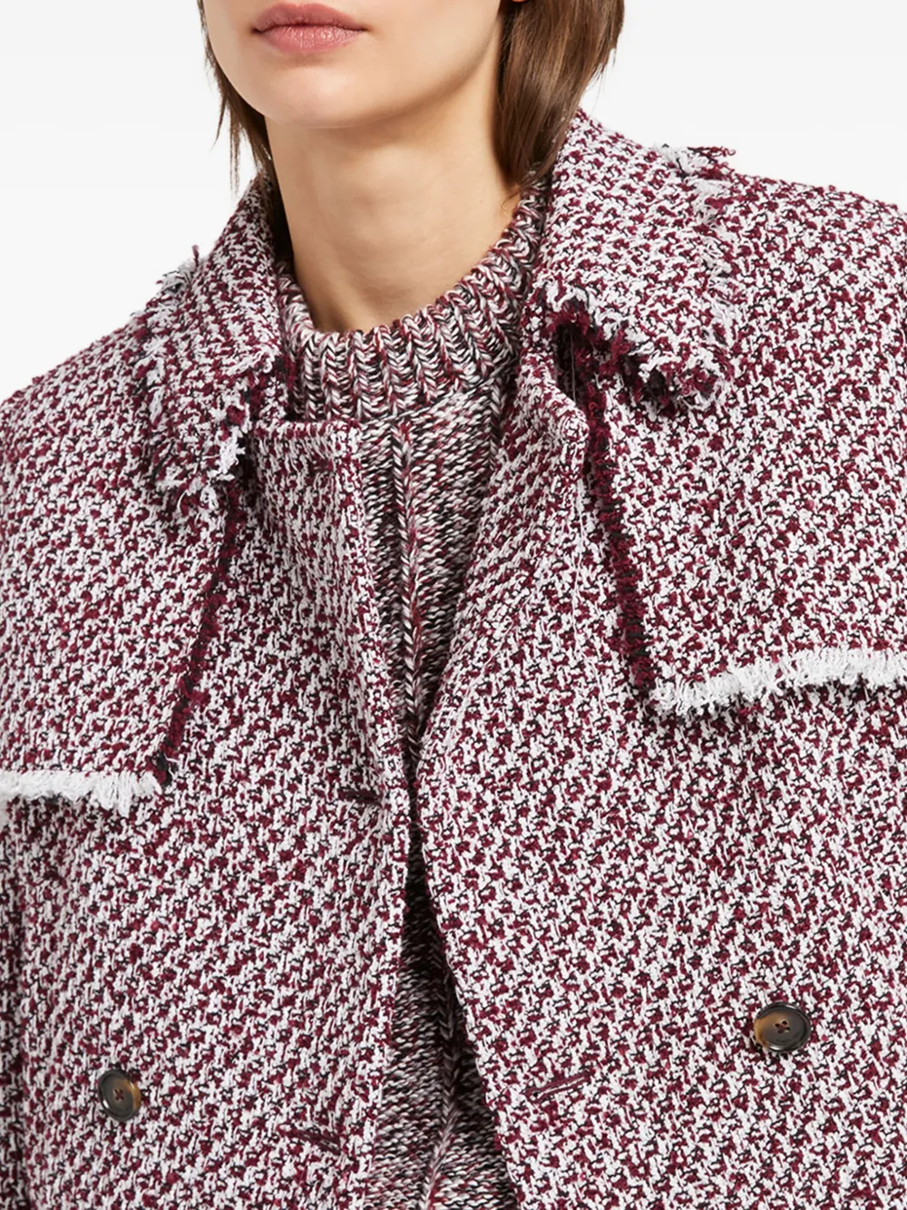 Ports 1961 Textured Cropped Jacket In Gold