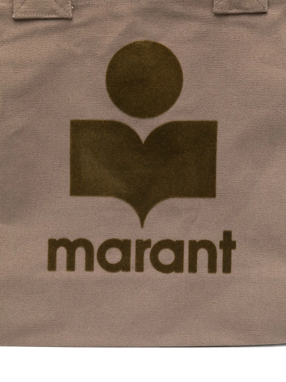 ISABEL MARANT Heuptas met logoplakkaat Bruin