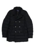 Herno quilted double-breasted jacket - Blue