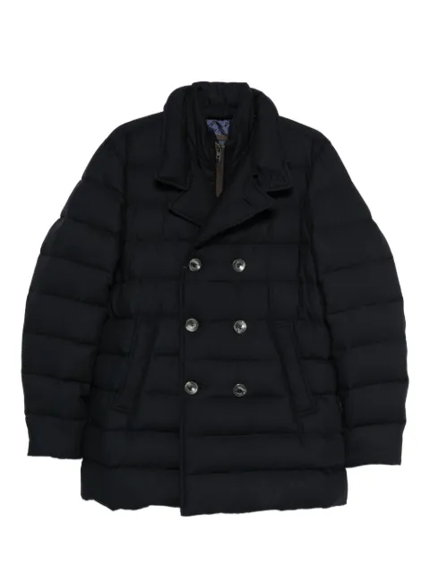Herno quilted double-breasted jacket