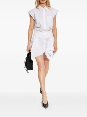 ワンピース ALEXANDER WANG Woman Dress White 1WC3236598 100 Short cotton dress ALEXANDER WANG 1WC3236598 100 - Ancote