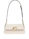 Coach Jet clasp-detail leather shoulder bag - Neutrals