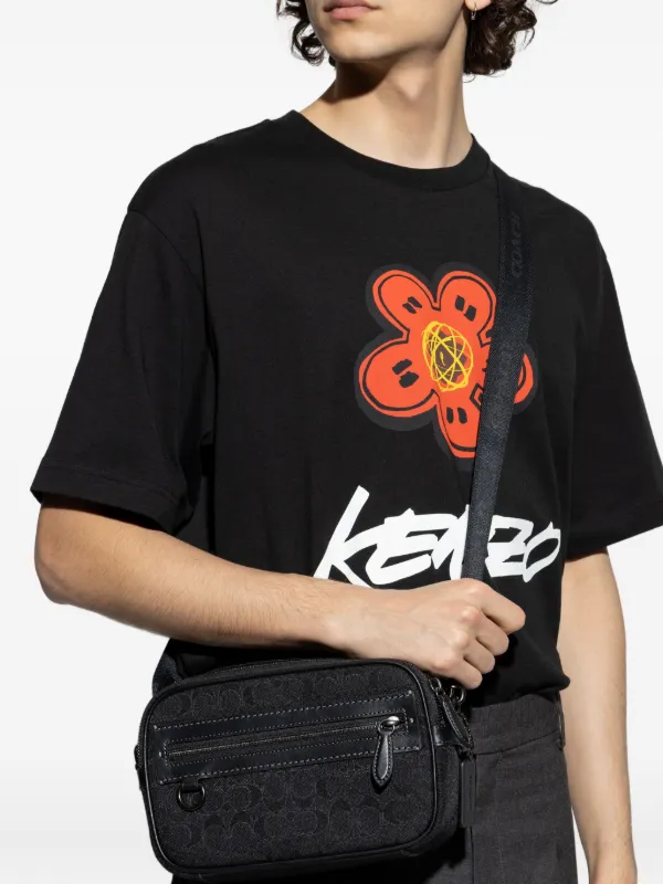 Coach モノグラム メッセンジャーバッグ | ブラック | FARFETCH JP