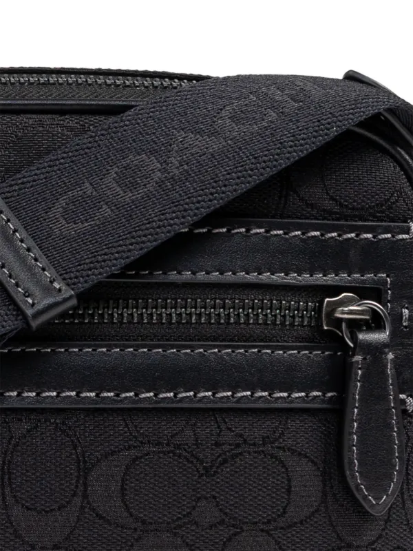 Coach モノグラム メッセンジャーバッグ | ブラック | FARFETCH JP