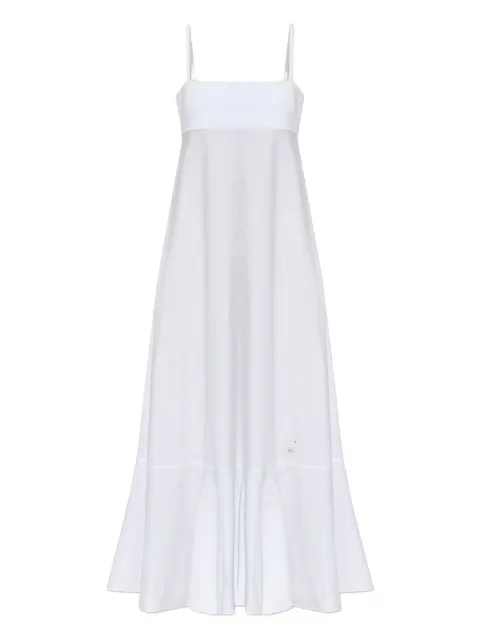 Moschino embroidered-detail maxi dress