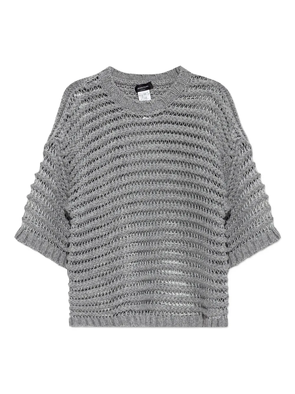 Fabiana Filippi knitted sweater - Grigio