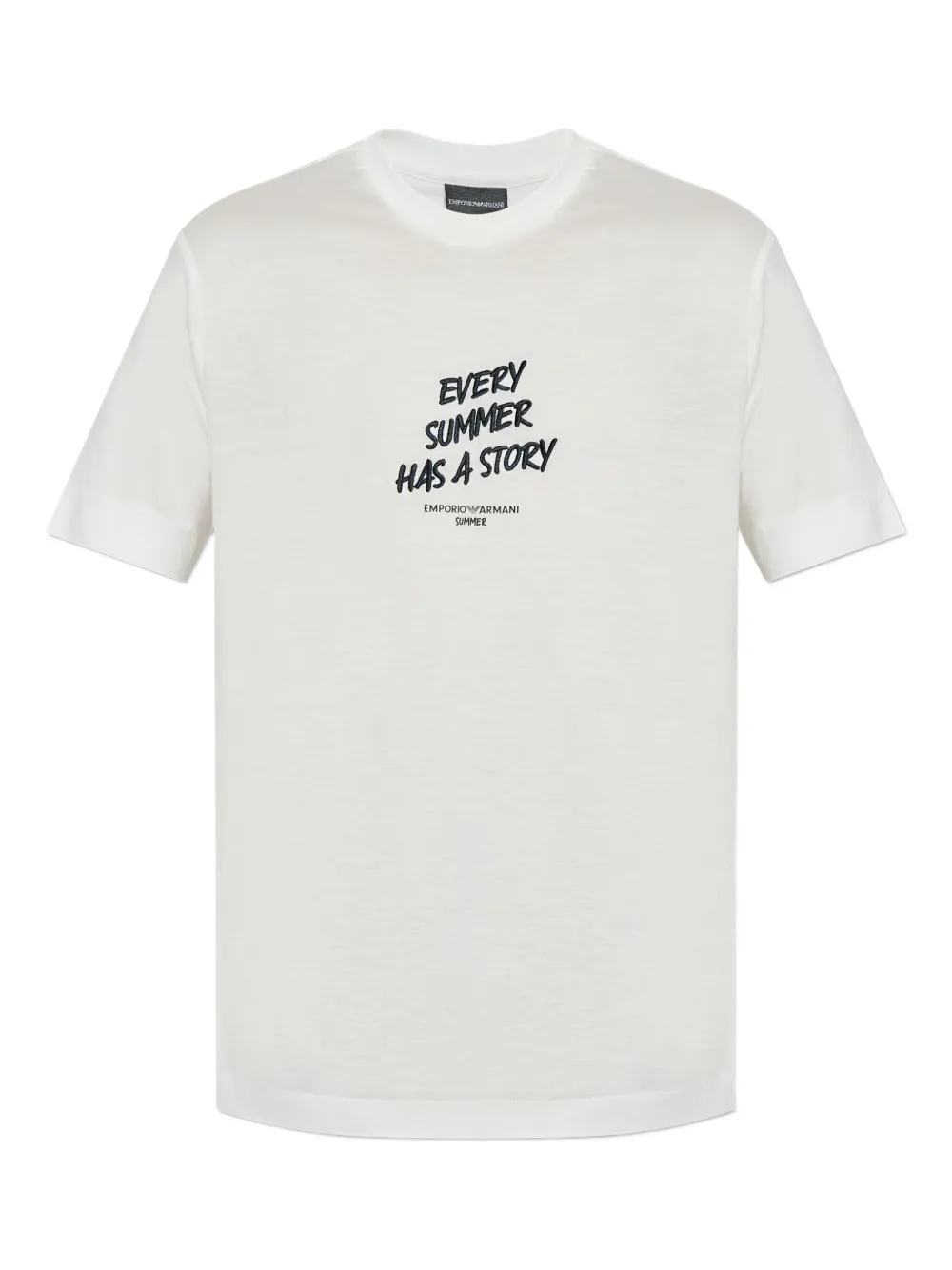 Emporio Armani Summer Story T-shirt Wit