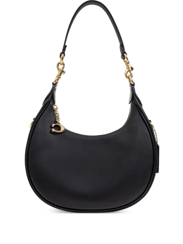 Coach レザーショルダーバッグ | ブラック | FARFETCH JP