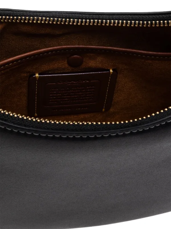 Coach Leather Shoulder Bag | Black | FARFETCH RO