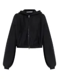Alexander Wang zip-up hoodie - Black