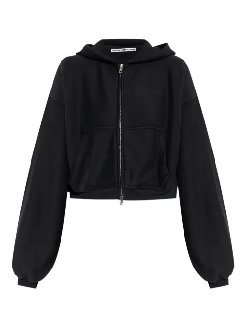 Hoodie à fermeture zippée - Alexander Wang - Modalova
