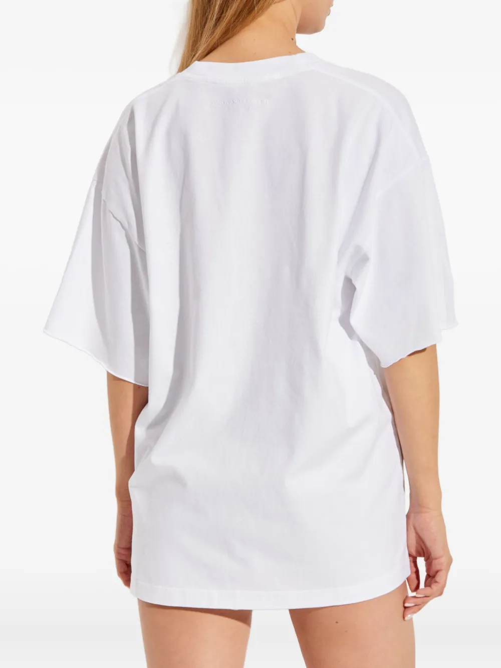 Alexander Wang city skyline-print T-shirt Wit