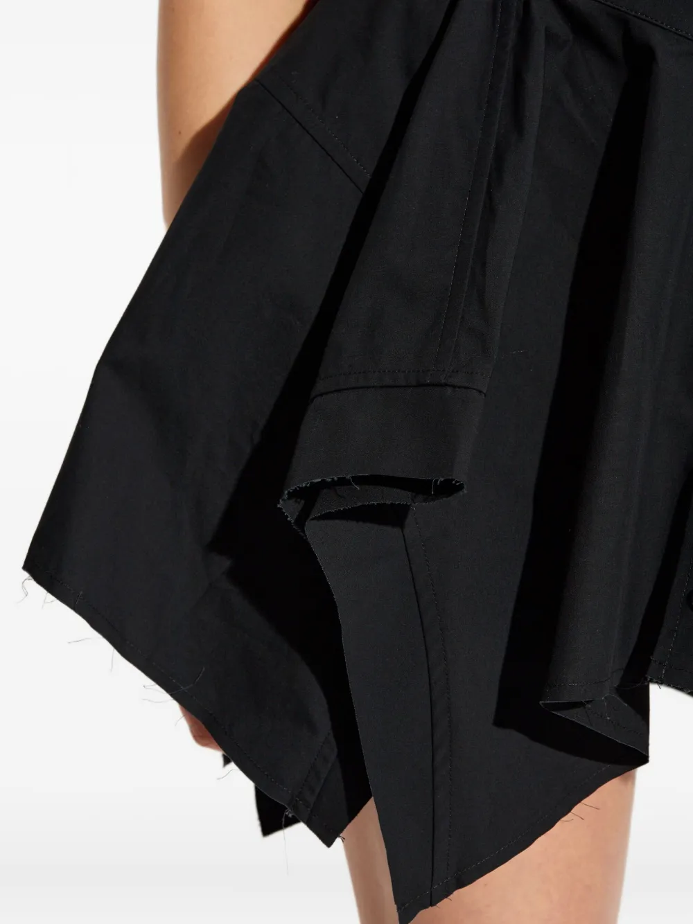 Alexander Wang layered shirt dress Zwart