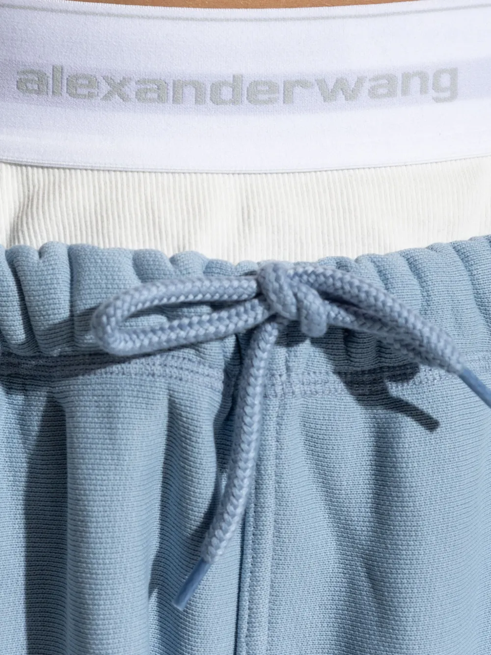 Alexander Wang drawstring pocket trousers Blauw