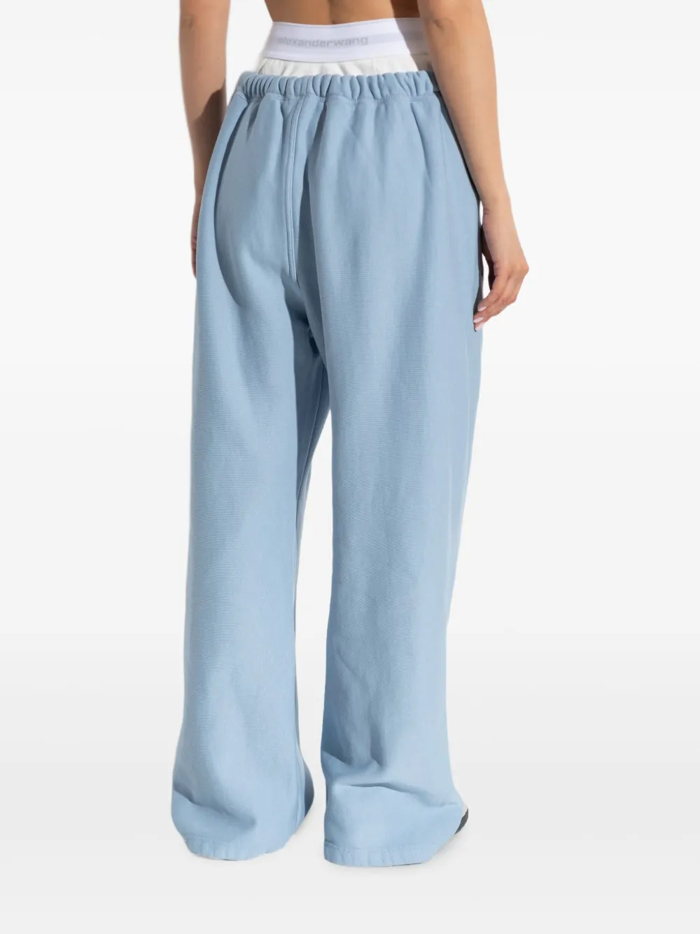 Alexander Wang drawstring pocket trousers Blauw