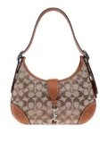 Coach Hamptons Hobo crystal-embellished shoulder bag - Neutrals