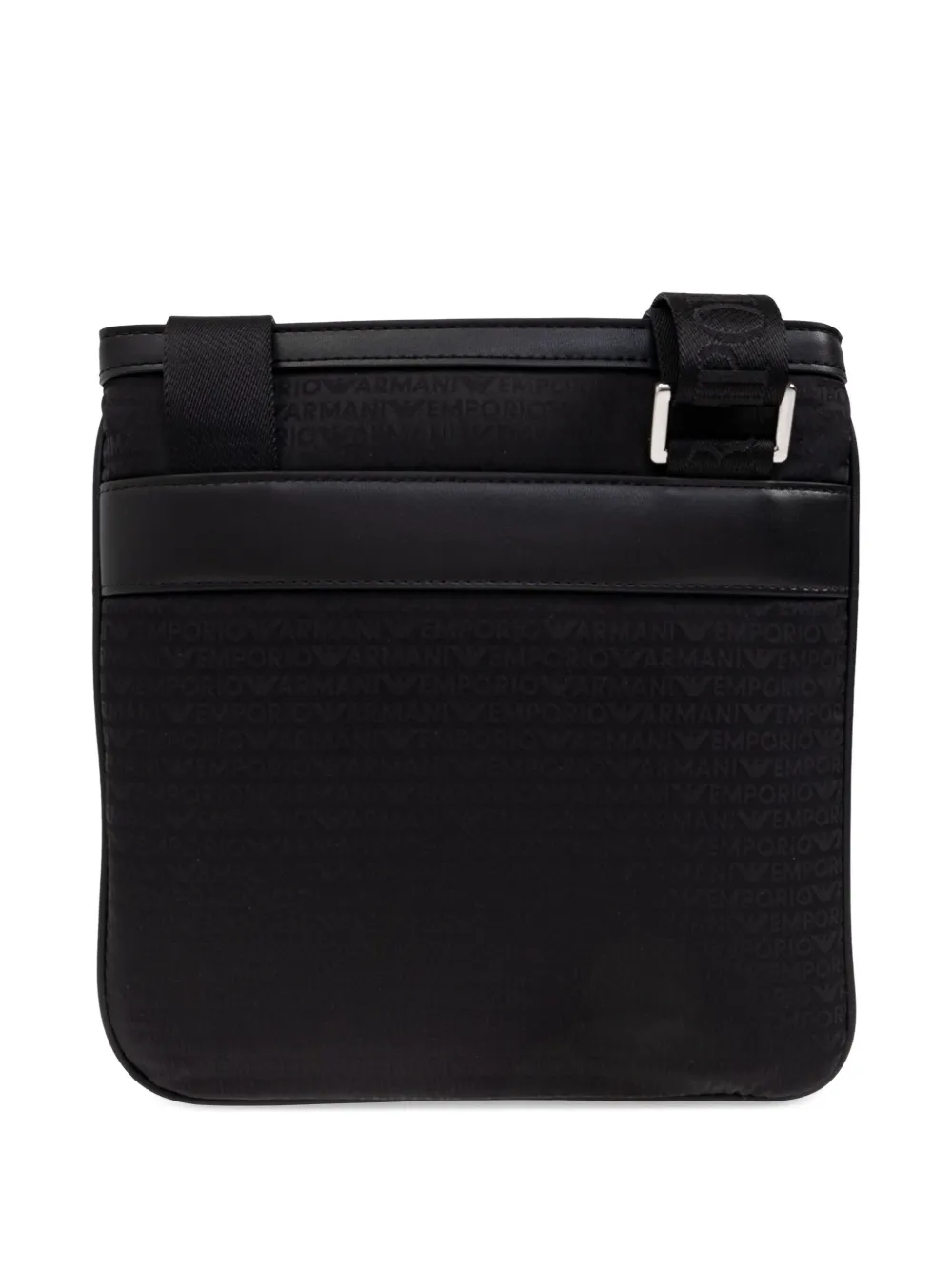 Emporio Armani Messengertas met logoplakkaat Zwart