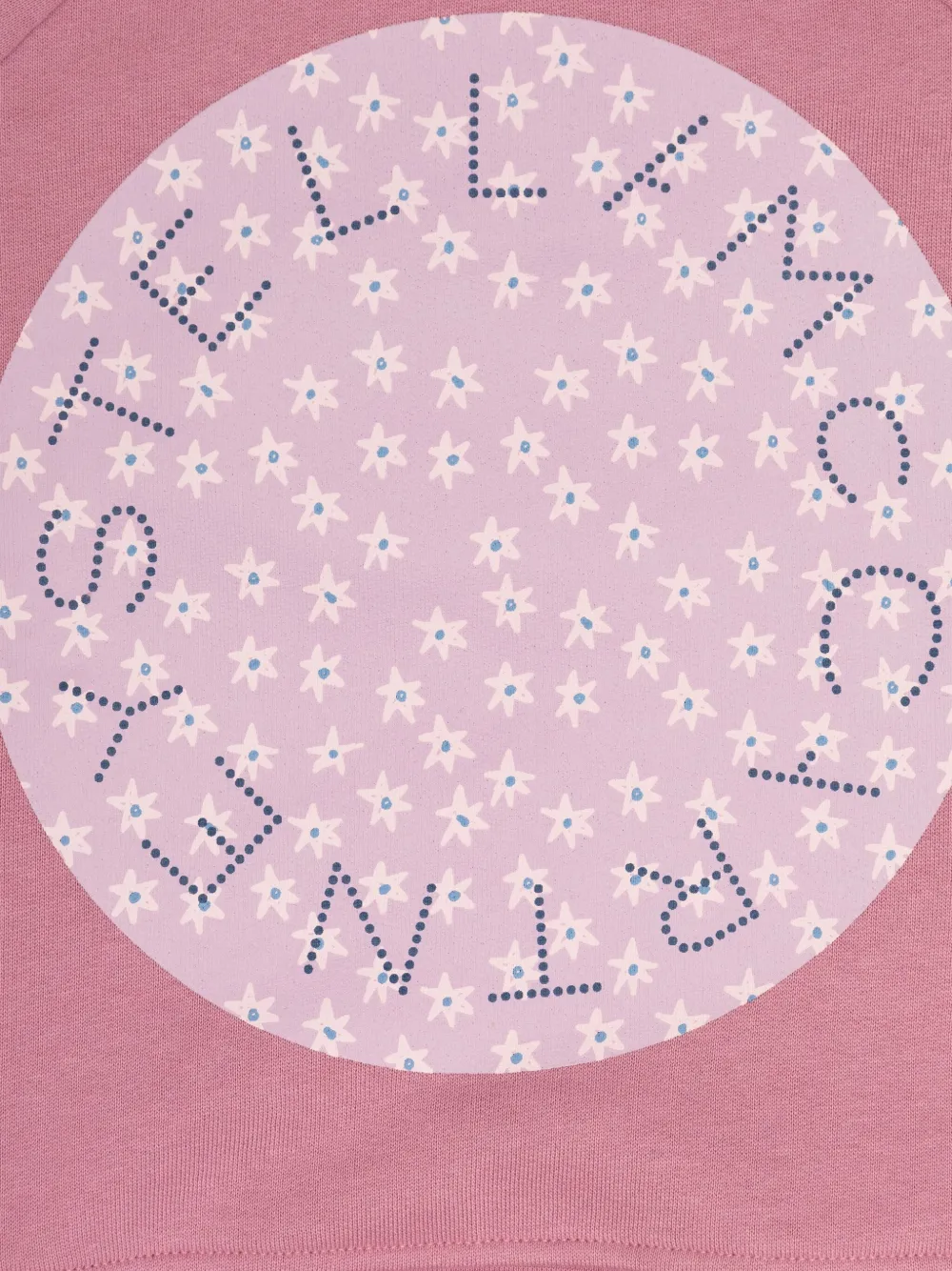 Stella McCartney Kids Sweater met bloemenlogo Roze