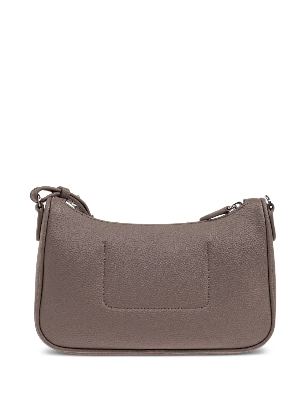 Emporio Armani Tas met logoplakkaat en rits Bruin