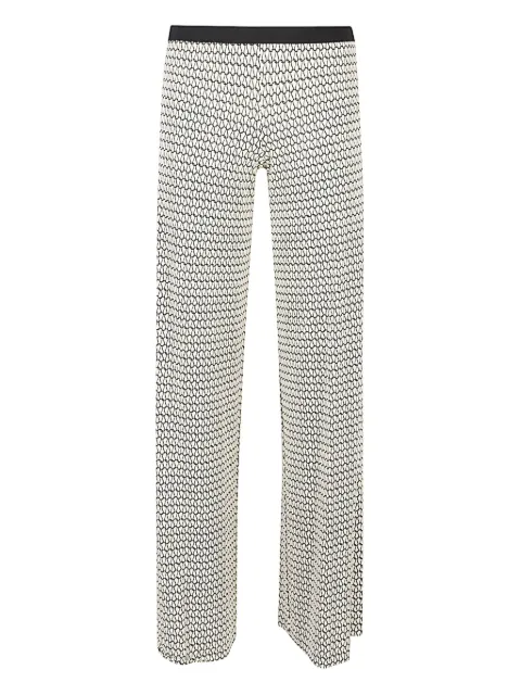 Siyu all-over print trousers