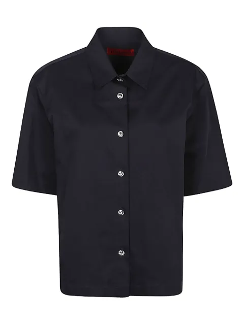 THELATEST jewel-button short-sleeve shirt