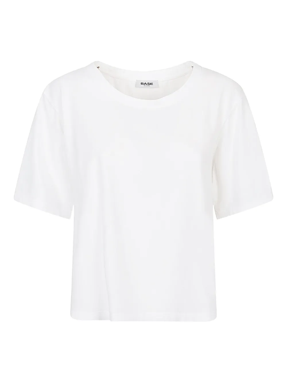 base crew-neck T-shirt | White | Image 1